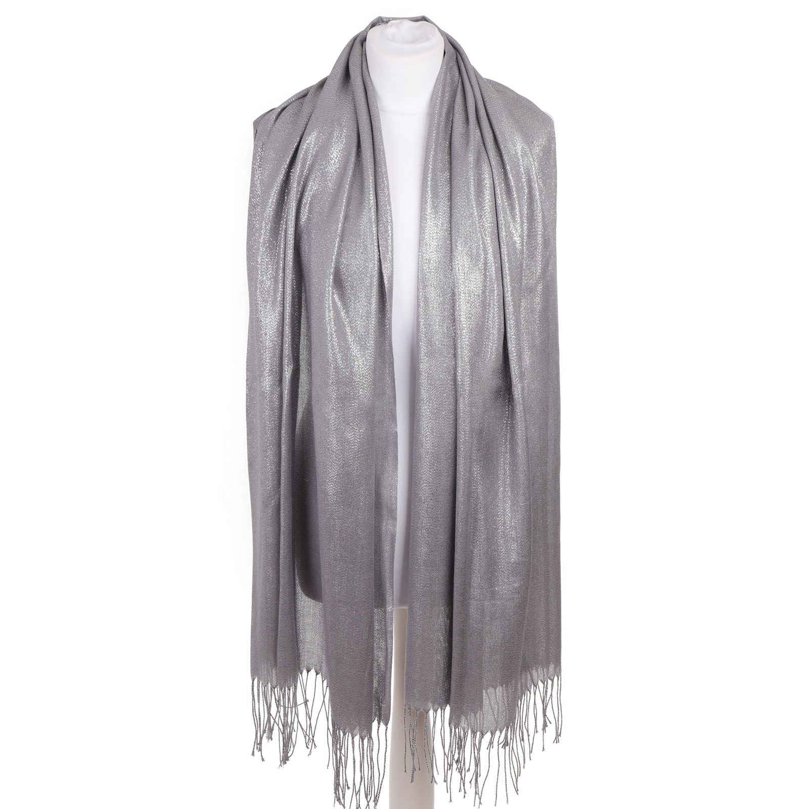 Szal CRYSTAL THREAD GRAY HAGNE