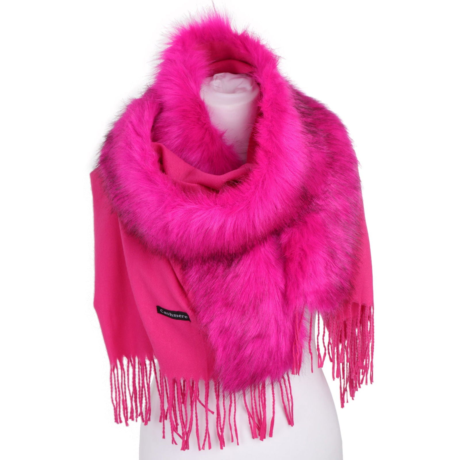 Szal FUR BOLERO FUCHSIA HAGNE