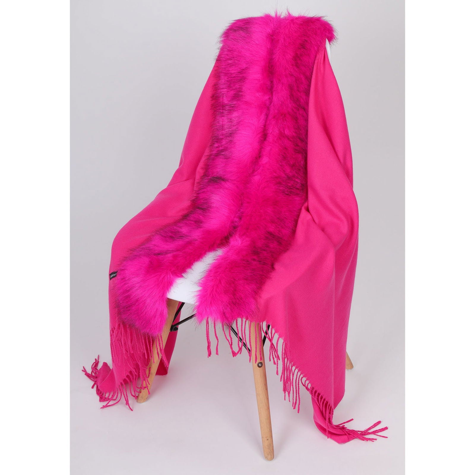 Szal FUR BOLERO FUCHSIA HAGNE