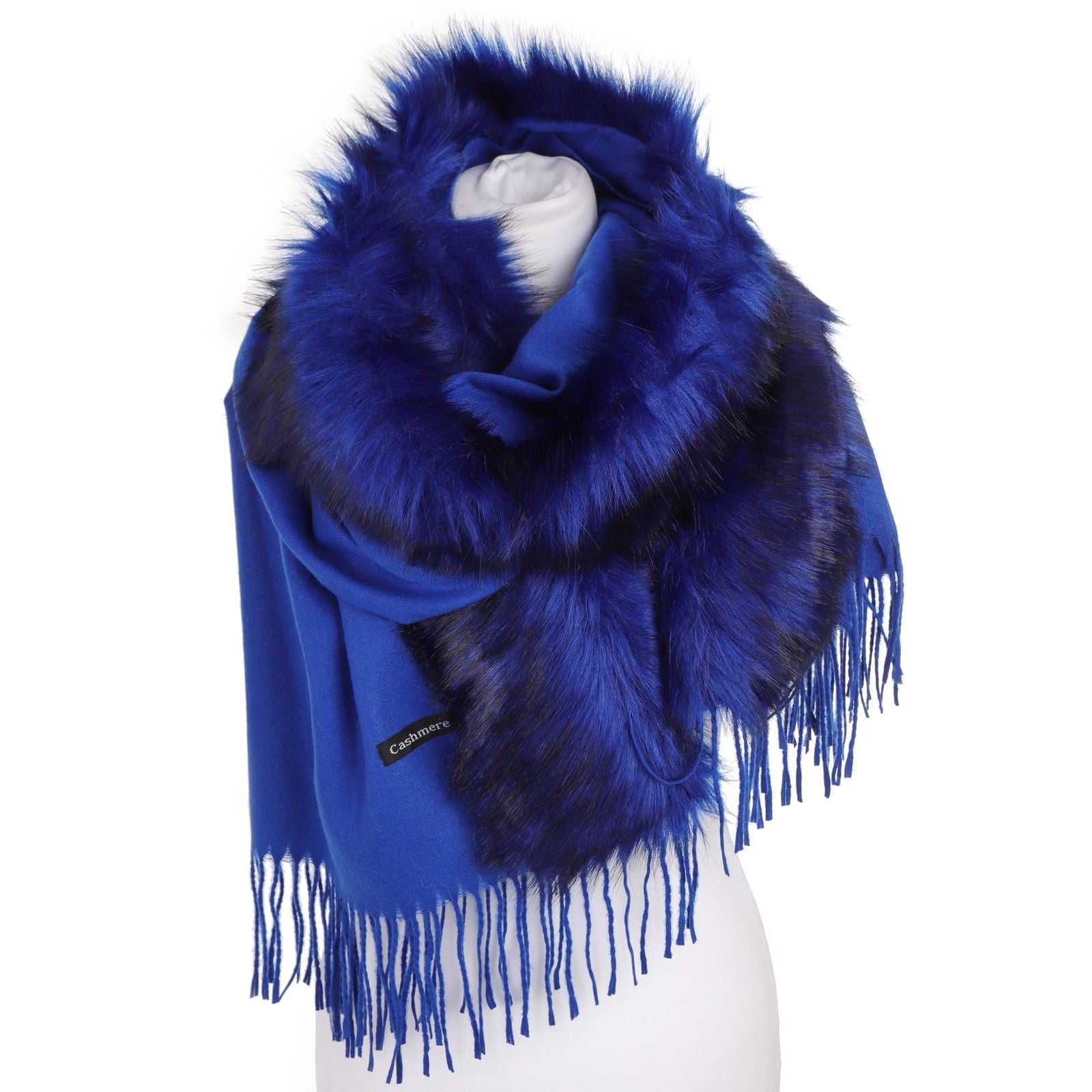 Szal FUR BOLERO NAVY HAGNE