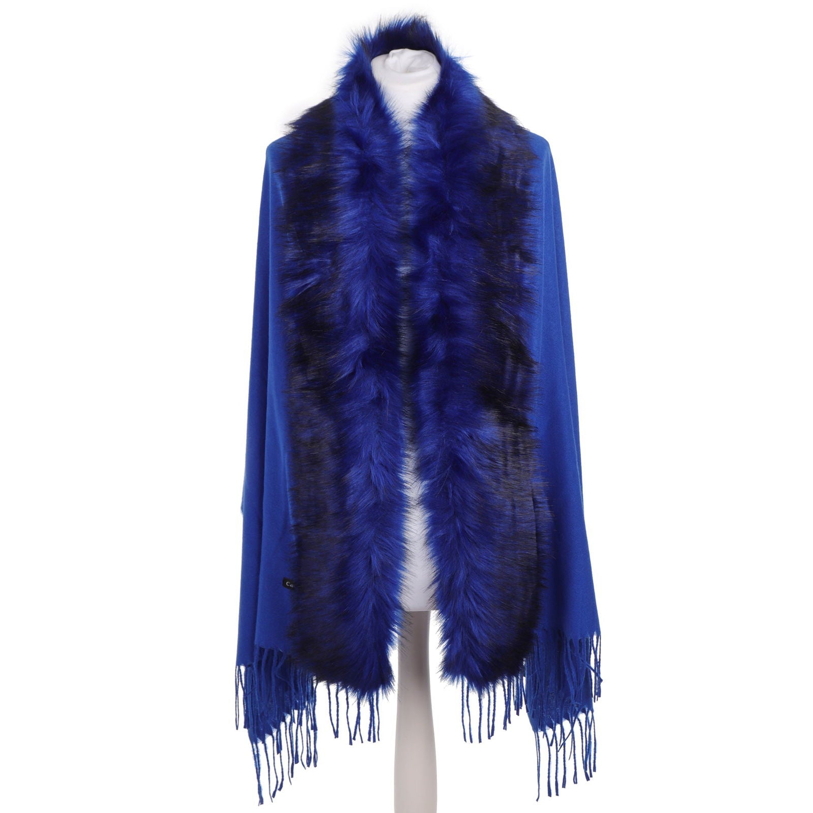 Szal FUR BOLERO NAVY HAGNE