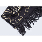 Szal MARBLE CHIC BLACK HAGNE