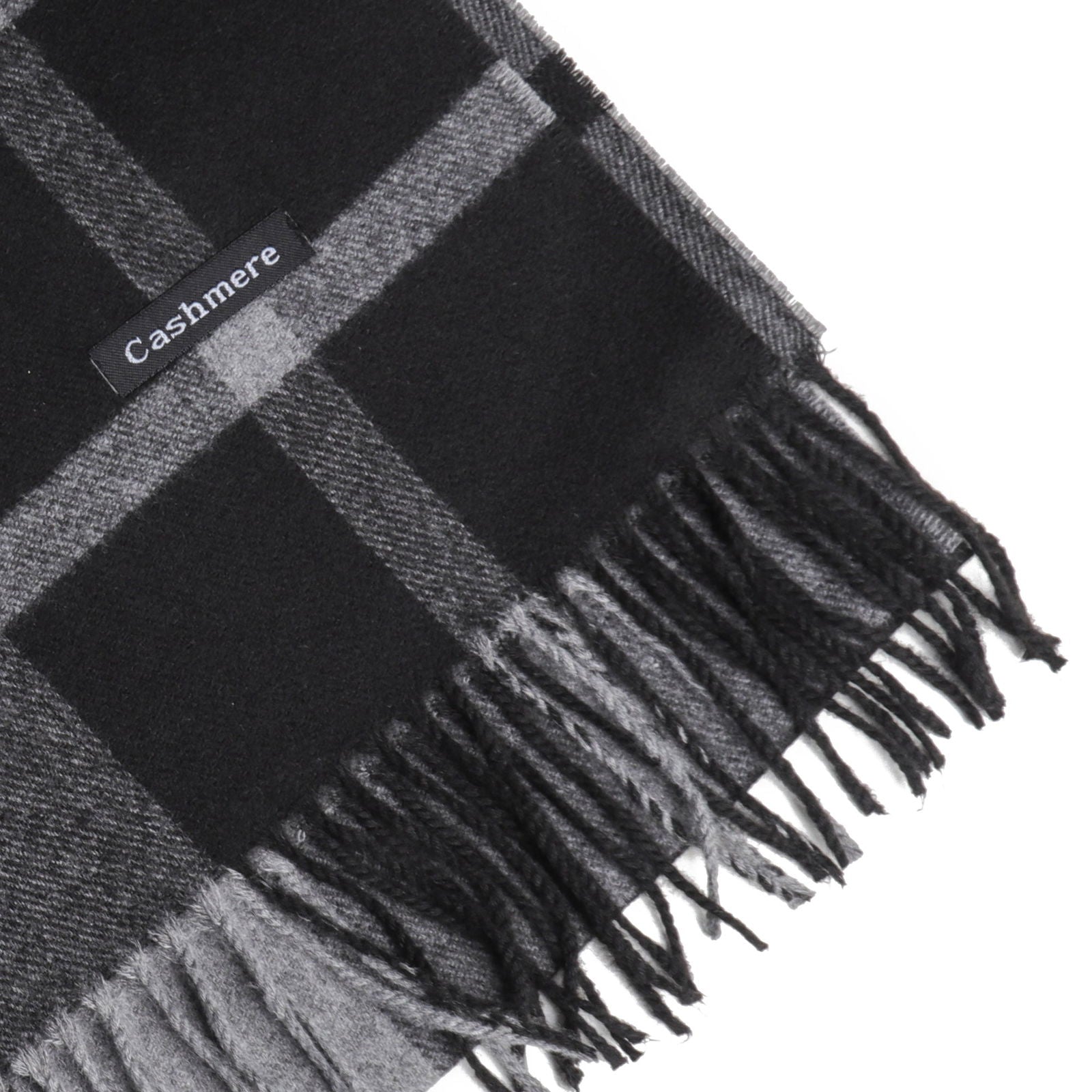 Szal TIMELESS PLAID BLACK&GRAY HAGNE