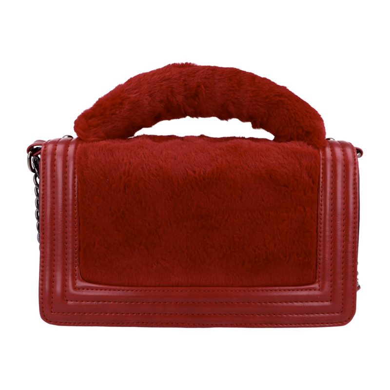 Torebka LUXURY FURRY CHANEL RED HAGNE